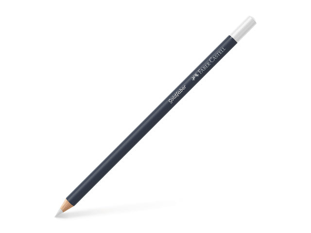Kleurpotlood Faber-Castell Goldfaber 101 weiß