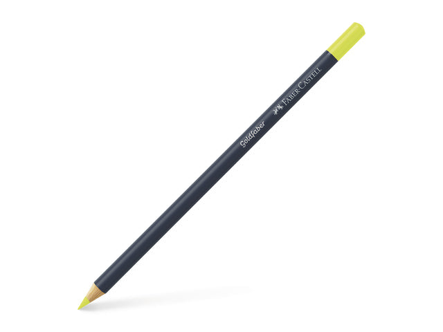 Farbpotlood Faber-Castell Goldfaber 104 gelb
