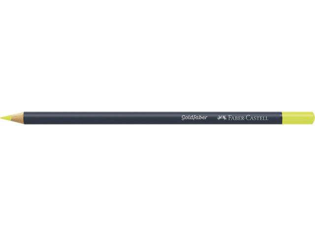 Farbpotlood Faber-Castell Goldfaber 104 gelb