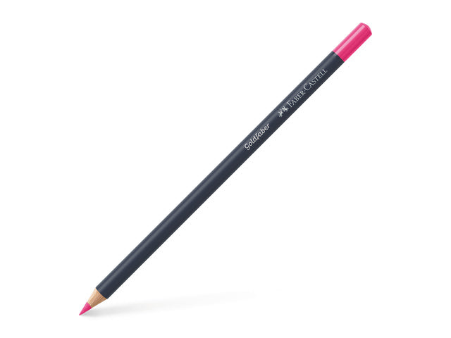 Farbpotlood Faber-Castell Goldfaber 123 Fuchsia