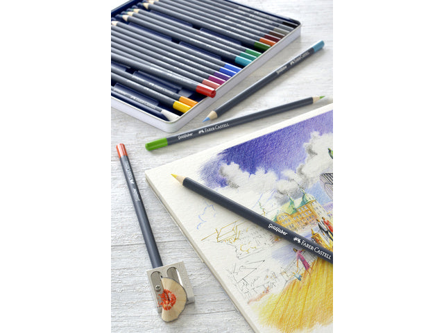 Buntes Faber-Castell Goldfaber-Etui mit 36 ​​Stück