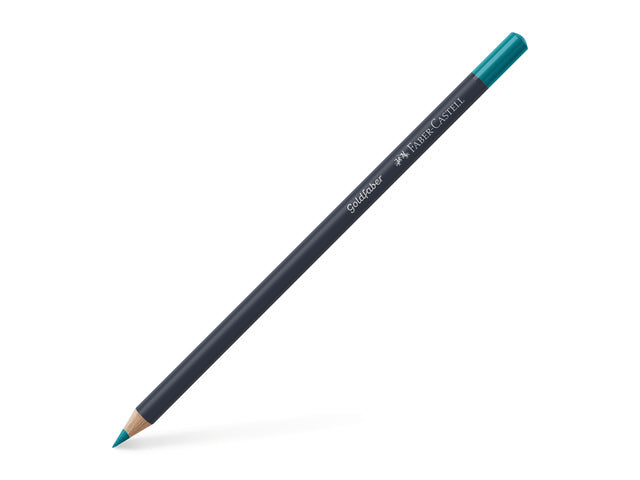 Kleurpotlood Faber-Castell Goldfaber 154 licht kobalttürkis