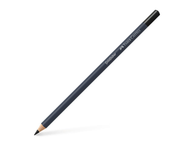 Farbpotlood Faber-Castell Goldfaber 199 schwarz