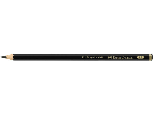Grafietpotlood Faber-Castell Pitt Mat 2B