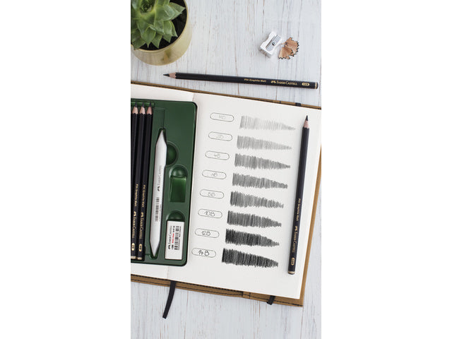 Grafietpotlood Faber-Castell Pitt Mat 14B