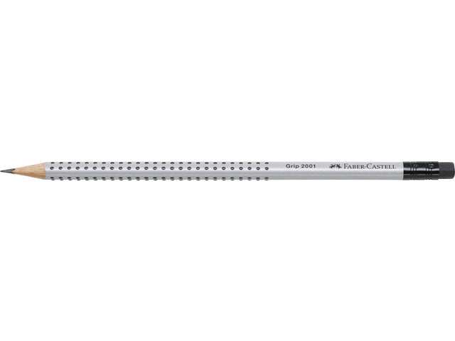 Potlood Faber-Castell GRIP 2001 met gum B