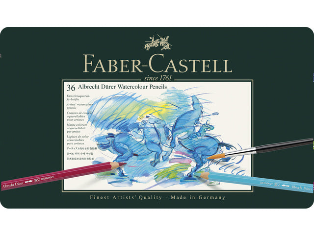 Aquarelpotlood Faber-Castell Albrecht Dürer etui à 36 stuks