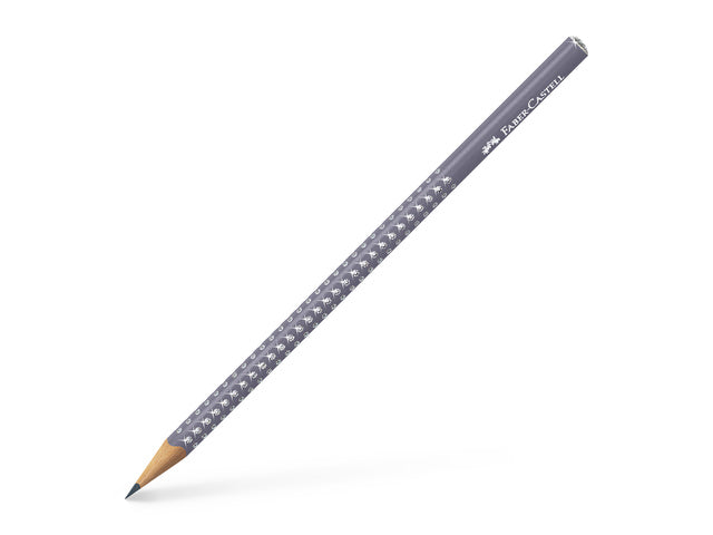 Potlood Faber-Castell Grip sparkle "dapple grey"