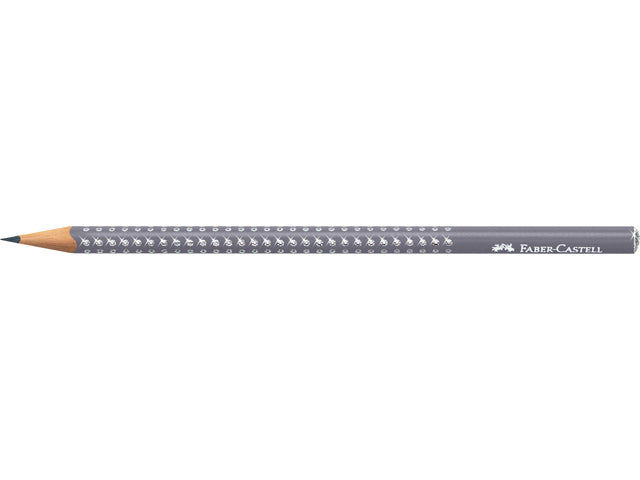 Potlood Faber-Castell Grip sparkle "dapple grey"