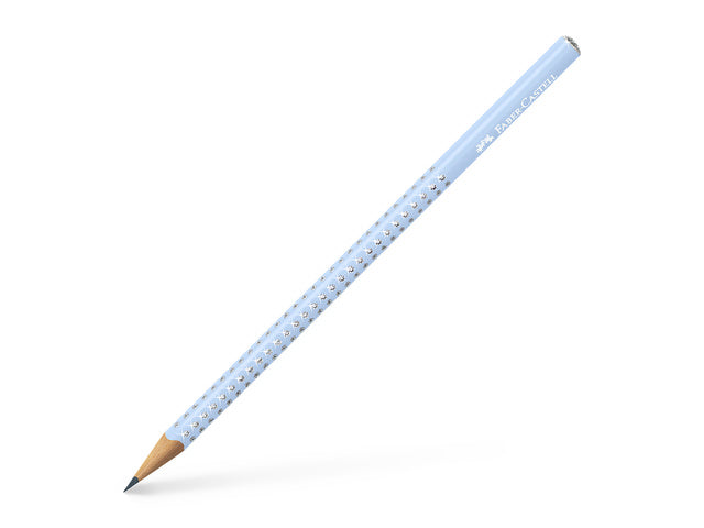 Potlood Faber-Castell Grip sparkle hemelsblauw