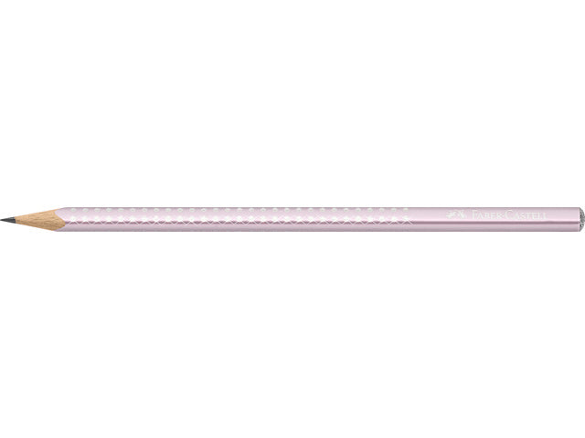 Potlood Faber-Castell Grip sparkle rose metallic