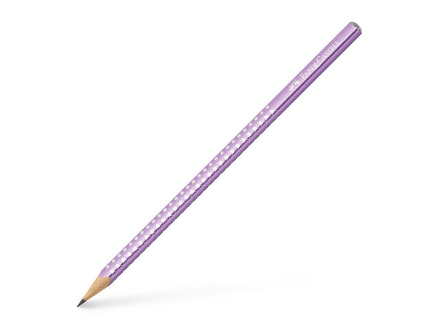 Potlood Faber-Castell Grip sparkle violet metallic