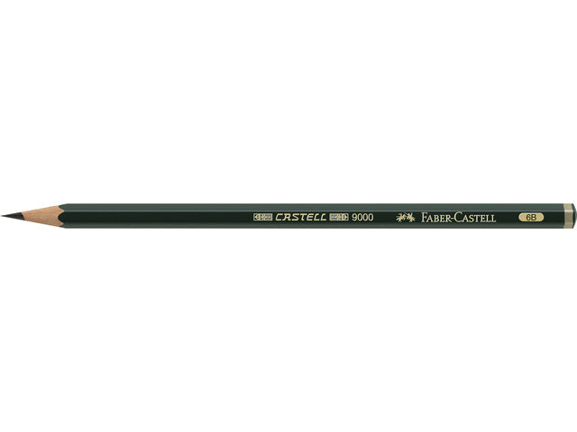 Potlood Faber-Castell 9000 6B