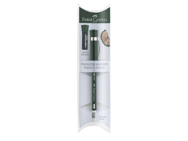Potlood Faber-Castell 9000 Perfect Pencil in geschenkverpakking