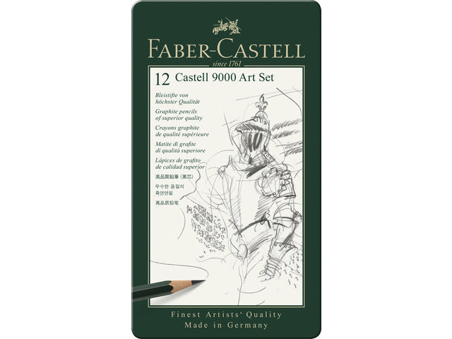 Potlood Faber-Castell 9000 kunstset