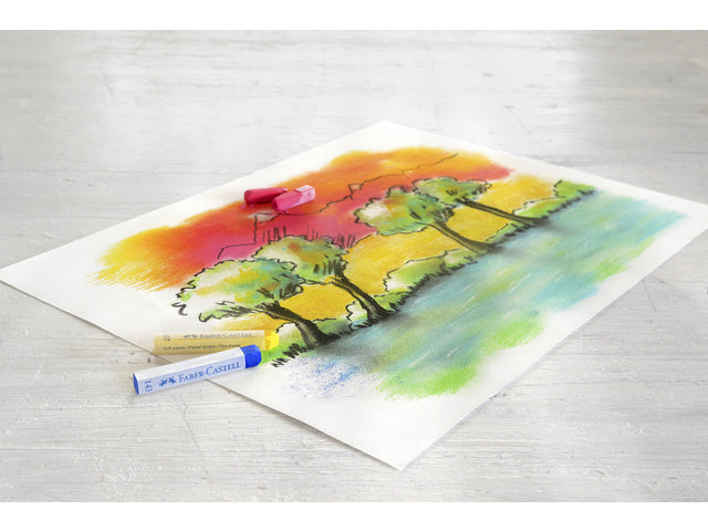 Pastelkrijt Faber-Castell Creative Studio Softpastel 12 delig etui