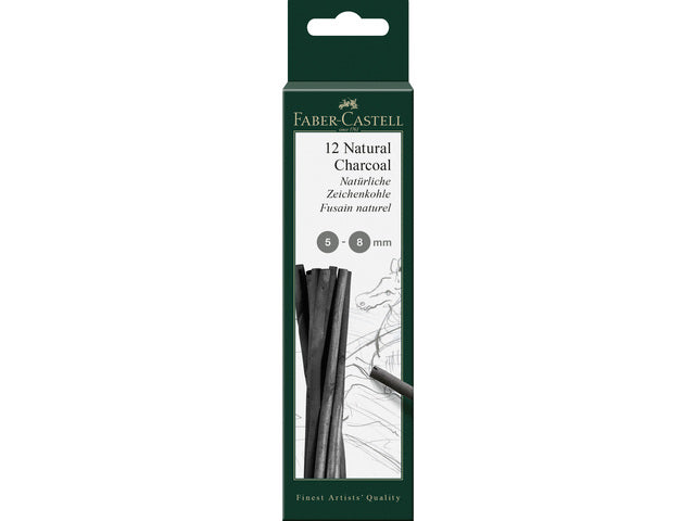 Houtskool Faber-Castell Pitt Monochroom 5-8 mm