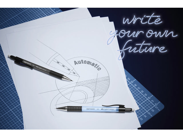Vulpotlood Faber-Castell Grip-Matic 1377 0,7mm hemelsblauw
