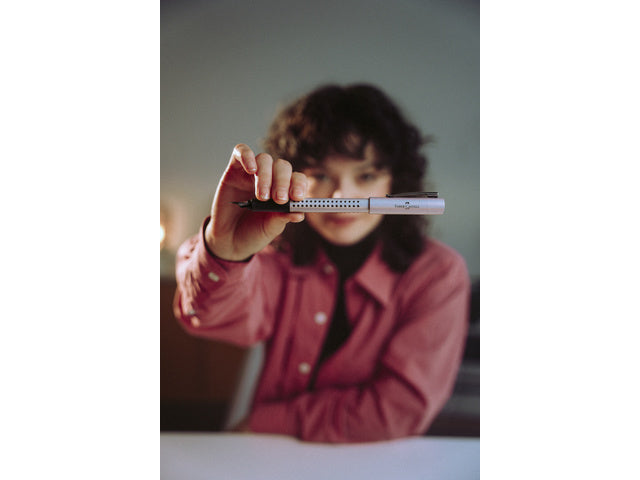 Vulpen Faber-Castell Grip Glam F Silber