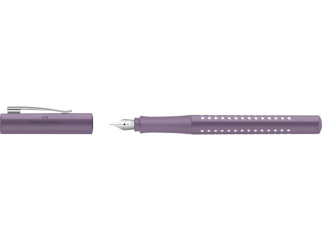 Vulpen Faber-Castell Grip sparkle M violett