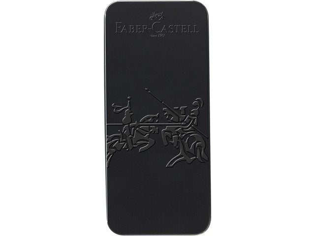 Balpen en Vulpen Faber-Castell Grip 2011 zwart in geschenkverpakking