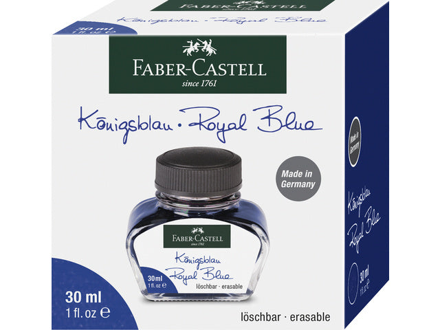vulpeninkt Faber-Castell koningsblauw flacon 30 ml