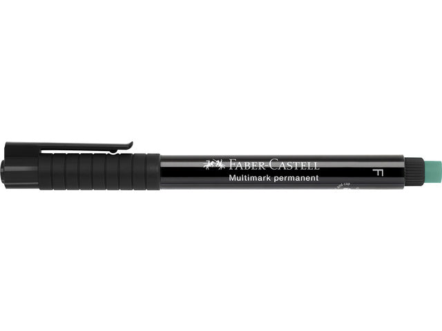 Marker Faber-Castell Multimark permanent F zwart