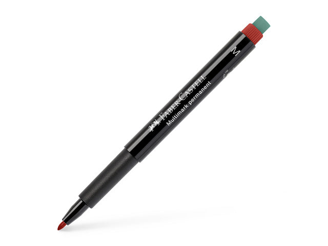 Marker Faber-Castell Multimark permanent M rot