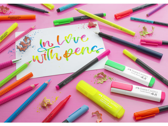 Textmarker Faber-Castell 1546 gelb