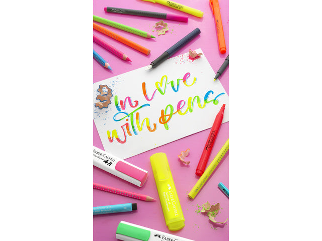 Textmarker Faber-Castell 1546 gelb