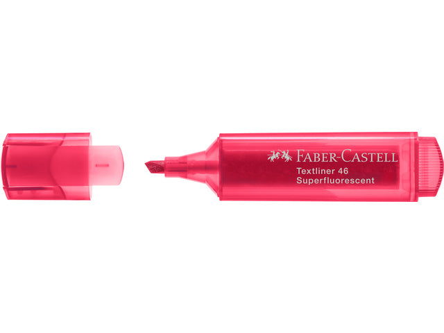 Textmarker Faber-Castell 1546 rot