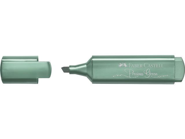 Tekstmarker Faber-Castell 46 metallic groen