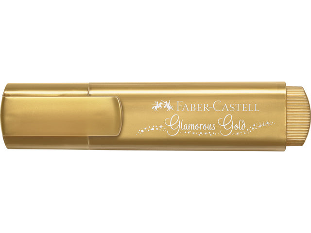 Tekstmarker Faber-Castel Metallic goud