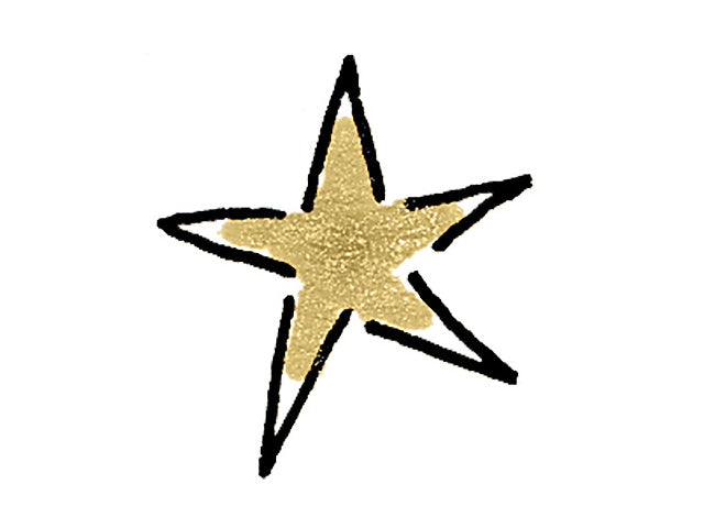 Tekstmarker Faber-Castel Metallic goud