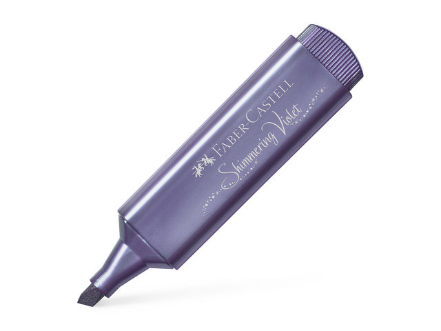 Tekstmarker Faber-Castell 46 Metallic set 8 stuks