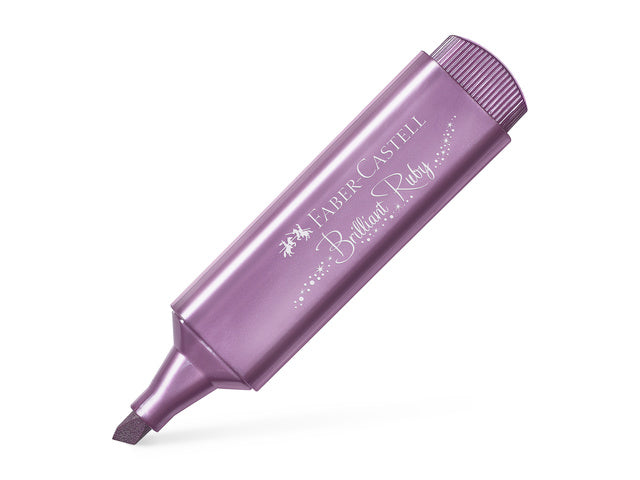 Textmarker Faber-Castel Metallic robijn