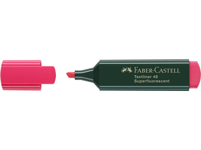 Textmarker Faber-Castell neon 48 rot