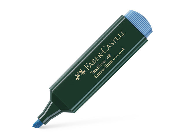 Textmarker Faber-Castell 48 neonblauw