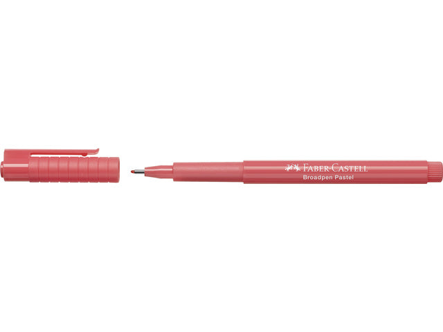 Fineliner Faber-Castell Broadpen Pastel 0,8 mm abrikoos