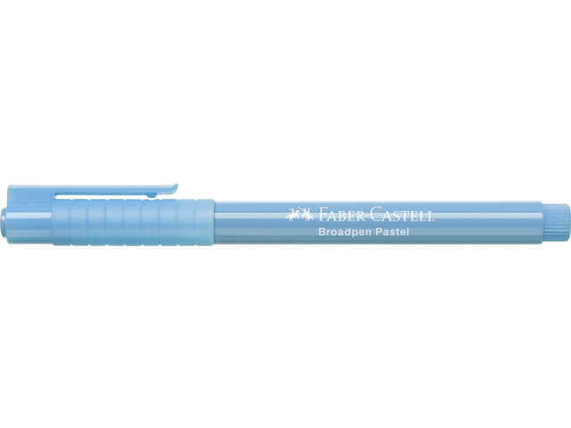 Fineliner Faber-Castell Broadpen Pastel 0,8mm hell blauw