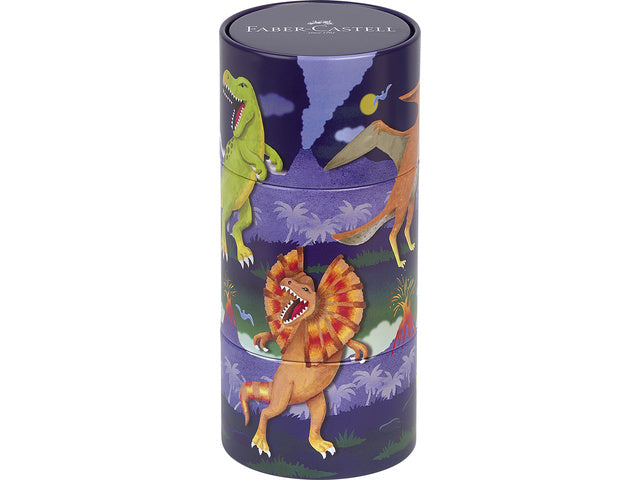 Viltstift Faber-Castell Connector Dino 20 stuks in draaiblik