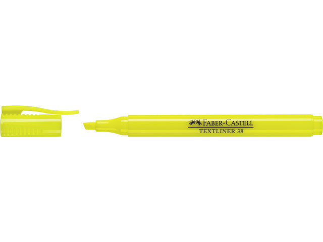 Textmarker Faber-Castell 38 gelb