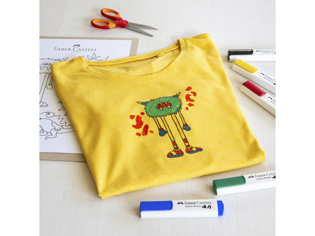 Textilmarker Faber-Castell 5 Stück
