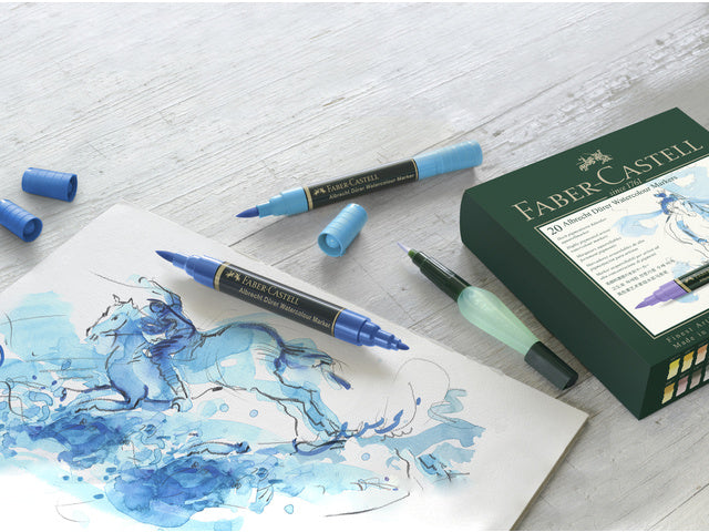Aquarellmarker Faber-Castell Albrecht Dürer 110 phthaloblauw