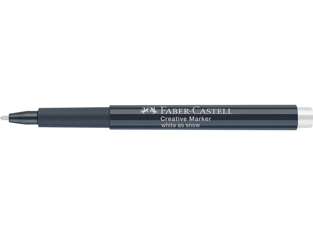 Marker Faber-Castell Creatief Wit als sneeuw