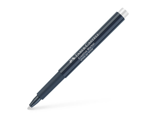 Marker Faber-Castell Creatief Wit als sneeuw