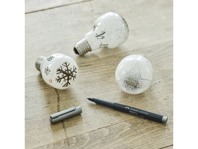 Marker Faber-Castell Creatief Wit als sneeuw