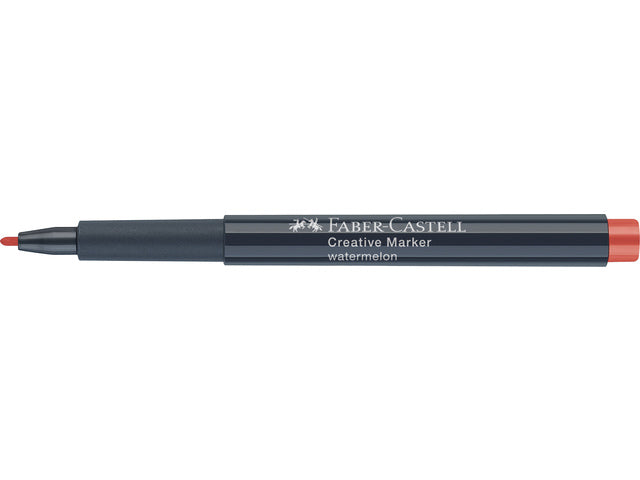 Creatief marker Faber-Castell 121 Aardbei Rood