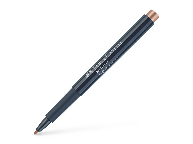Marker Faber-Castell metallic Koper cabana