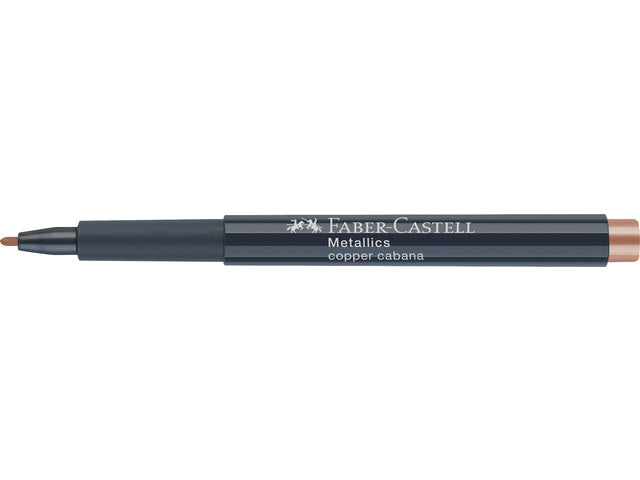 Marker Faber-Castell metallic Koper cabana